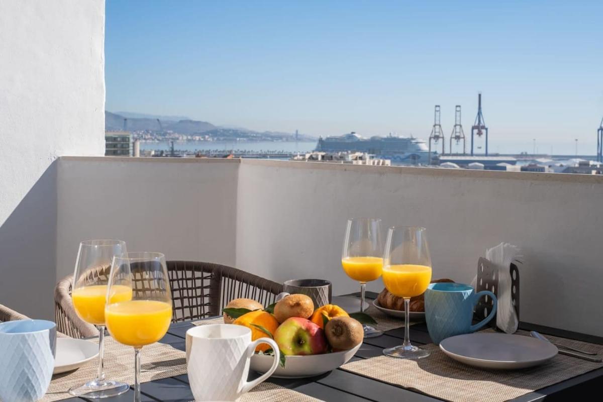 Floor Sea View & Terrace In Malaga! Apartment *